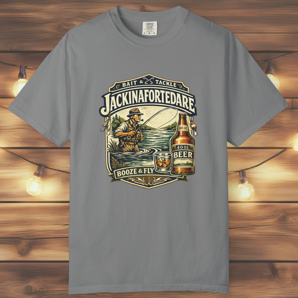 Jackinafortedare Vintage Bait & Tackle Tee