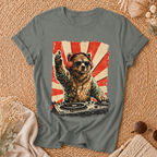 Bear At The Turntable Tee