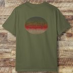 Trout Bum Back Print T‑Shirt — Vintage Fishing Graphic Tee