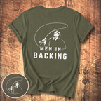 Men in Backing T-Shirt