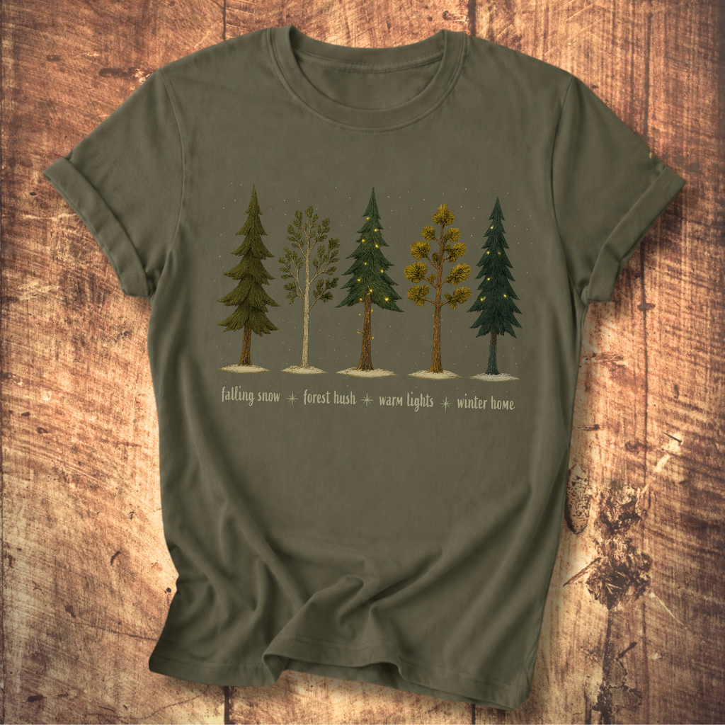 Lights in the Forest Tee