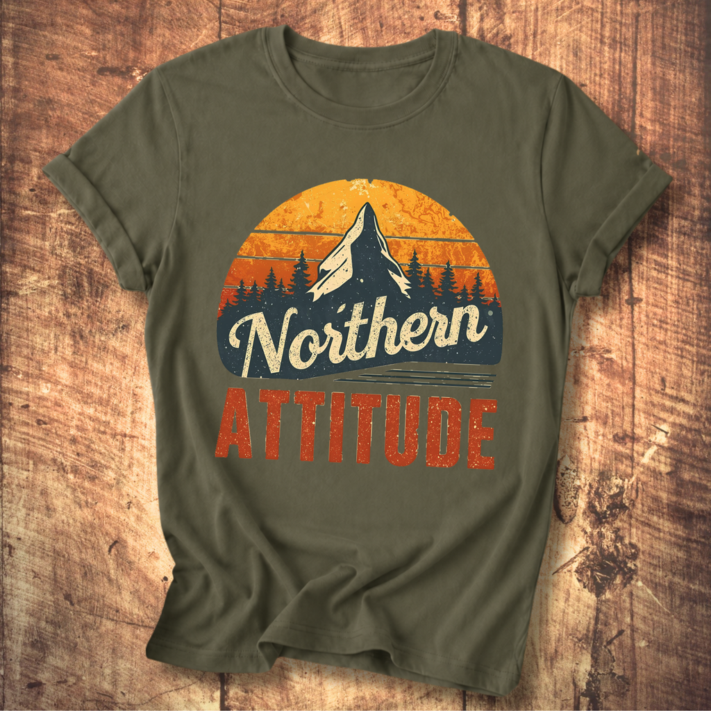 Northern Attitude Retro T-Shirt
