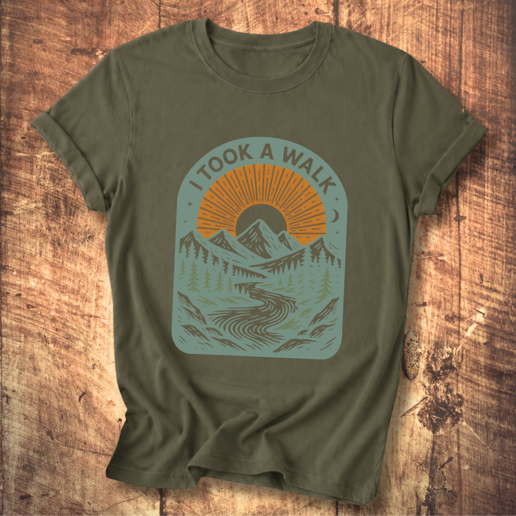 I Took a Walk T-Shirt
