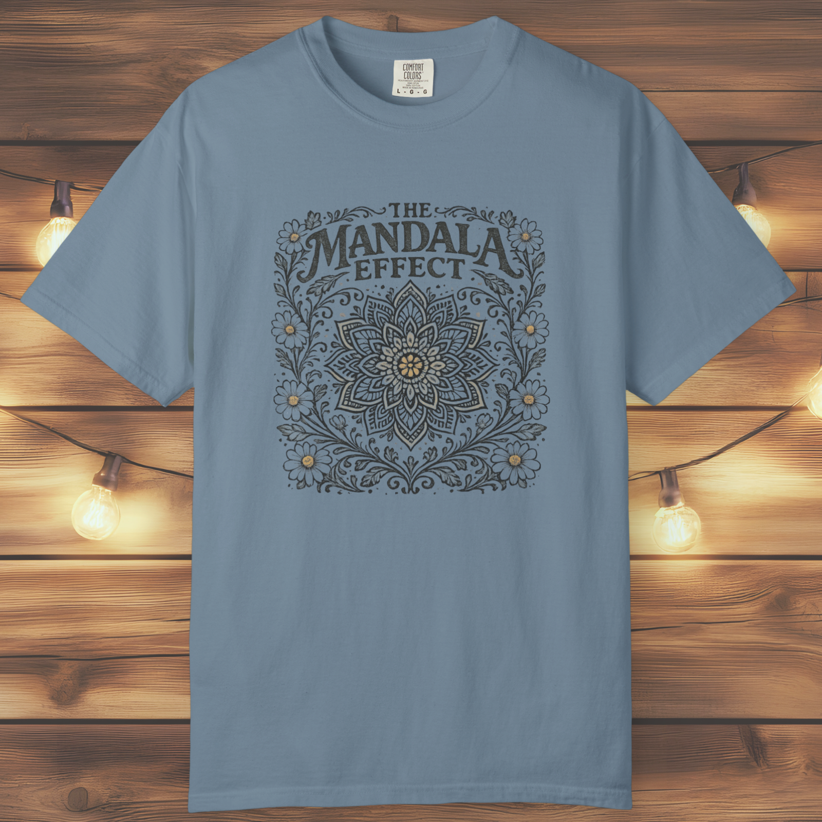 Mandala Effect Boho T-Shirt