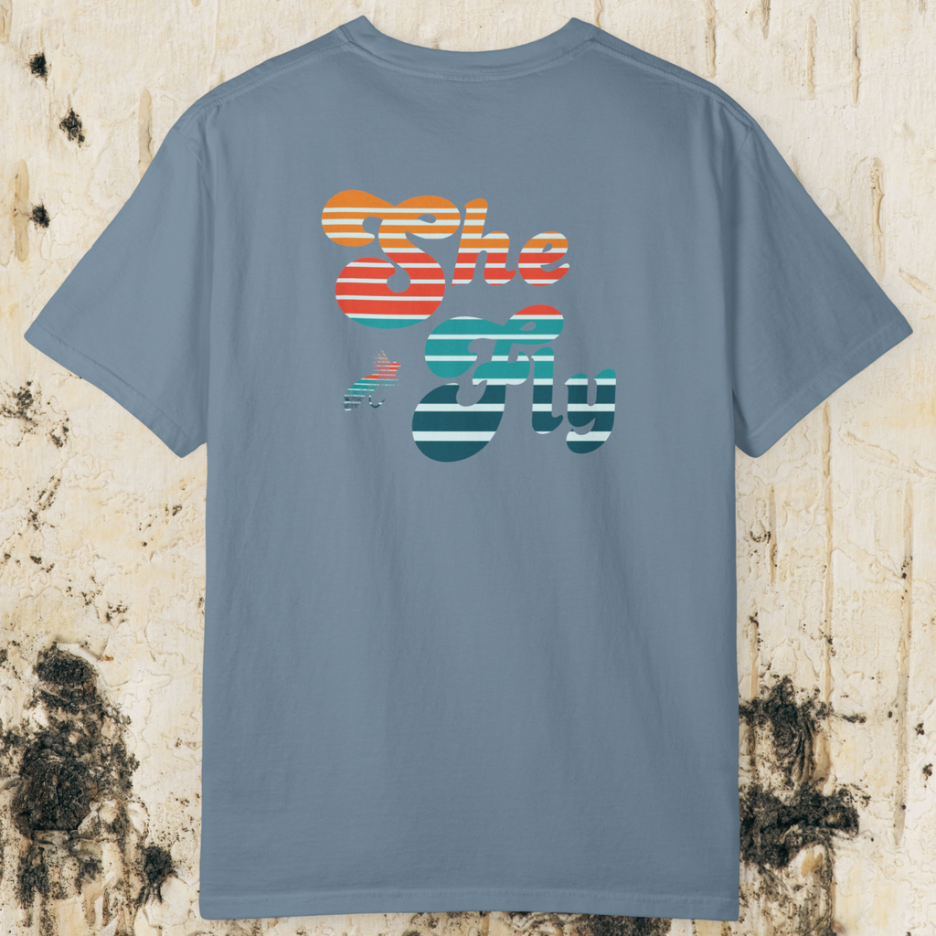 Retro “She Fly” Tee