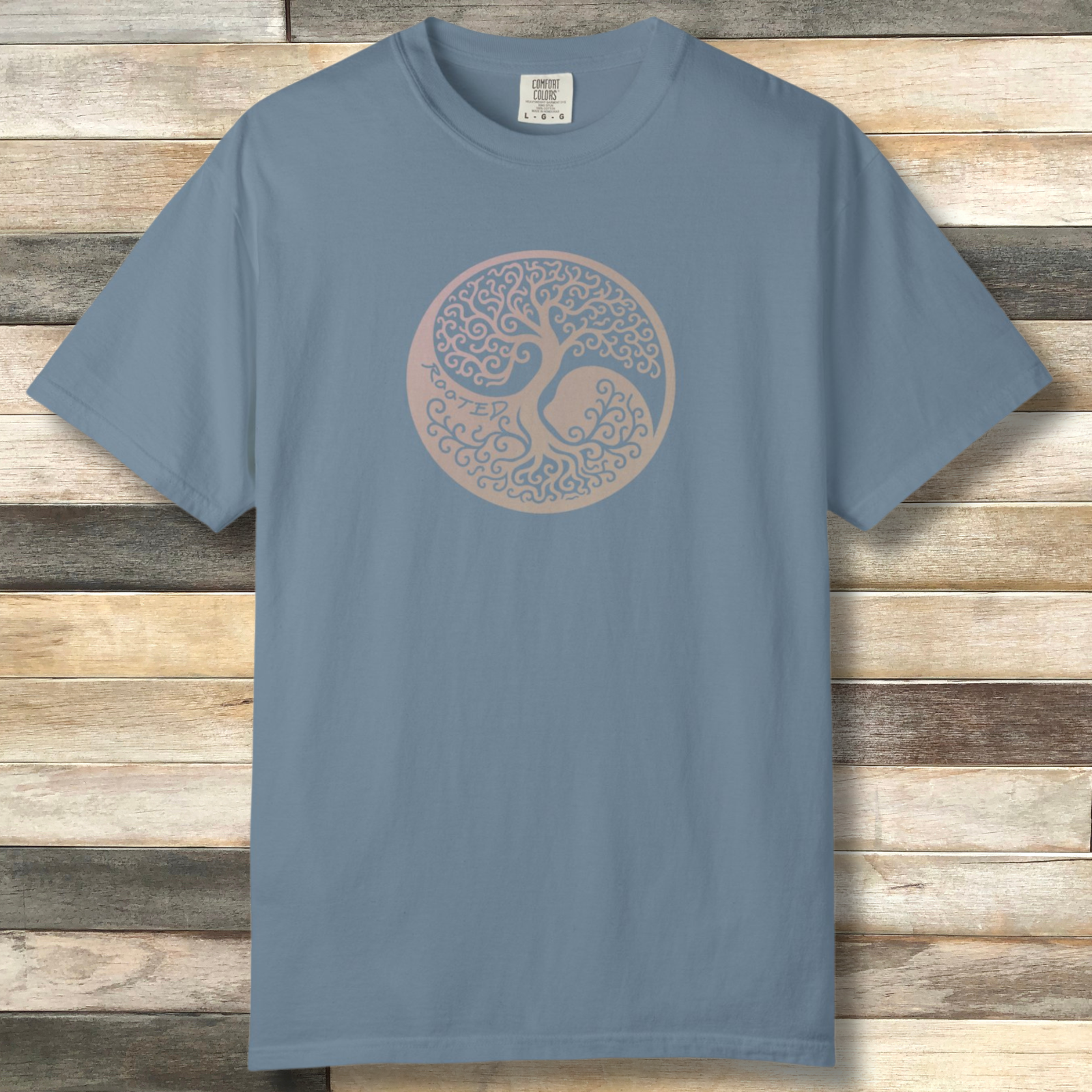 Rooted Yin Yang Tree T-Shirt — Boho Nature Graphic Tee