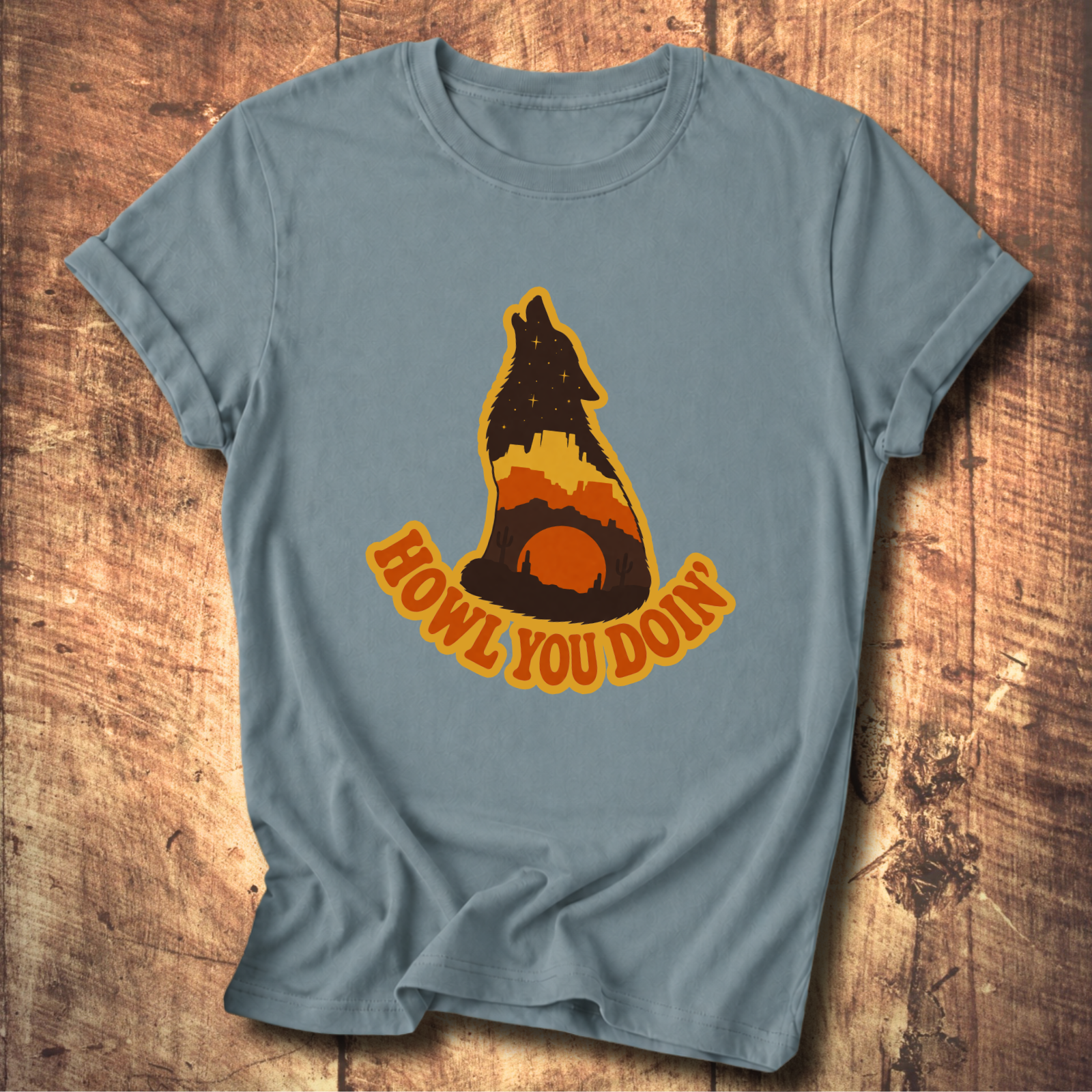 Howl You Doin' Coyote T-Shirt
