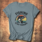 Fishing Is My Therapy Tee