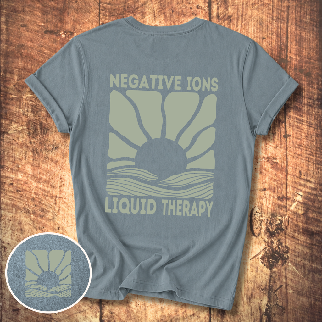 Negative Ions Liquid Therapy T-Shirt