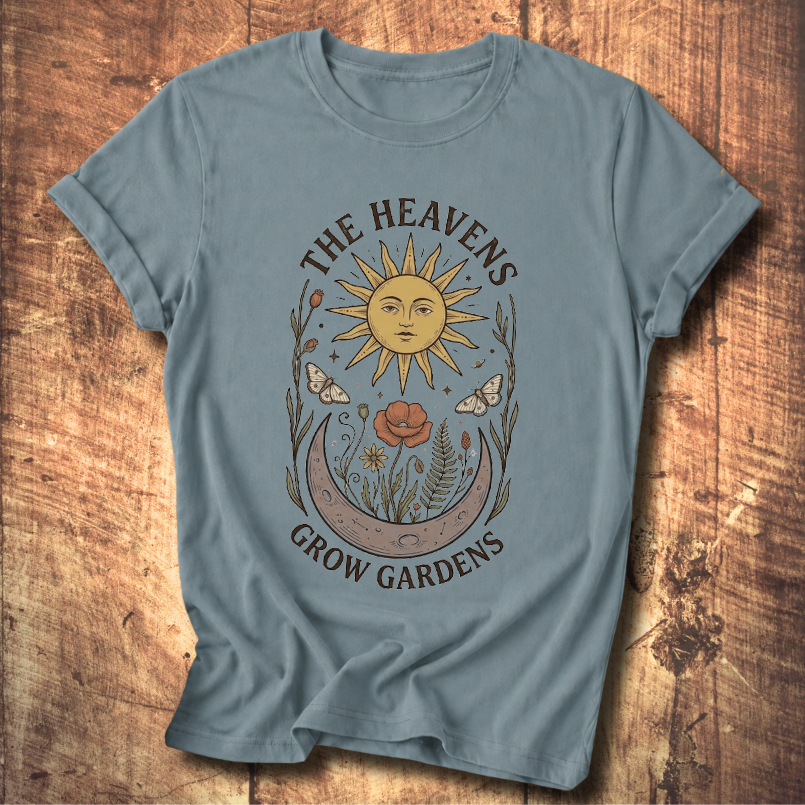 Heavens Grow Gardens T-shirt