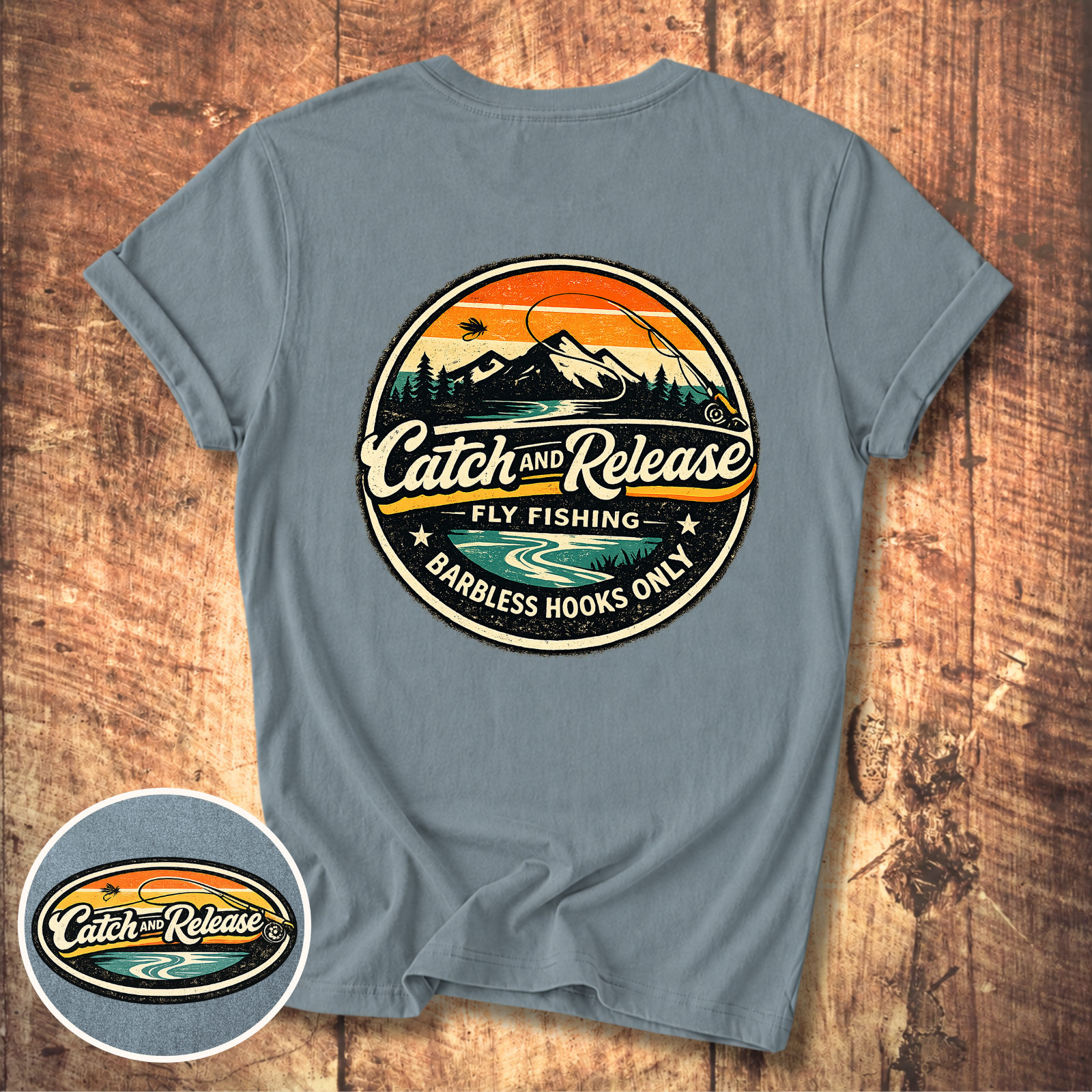 Catch & Release Fly Fishing T-Shirt