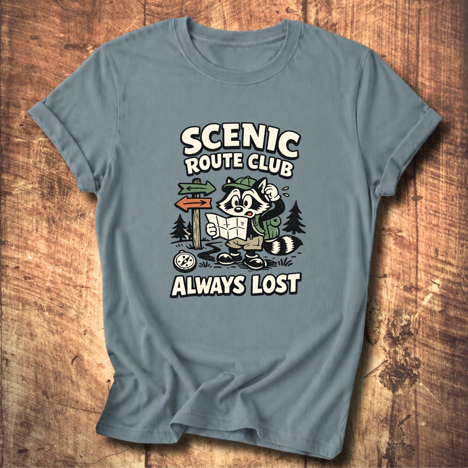 Scenic Route Club “Always Lost” T-Shirt