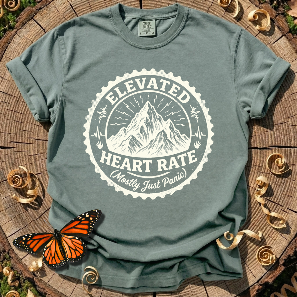 Elevated Heart Rate Mountain T-Shirt