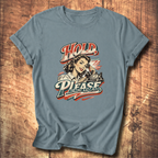 Hold Please Retro Pinup Tee