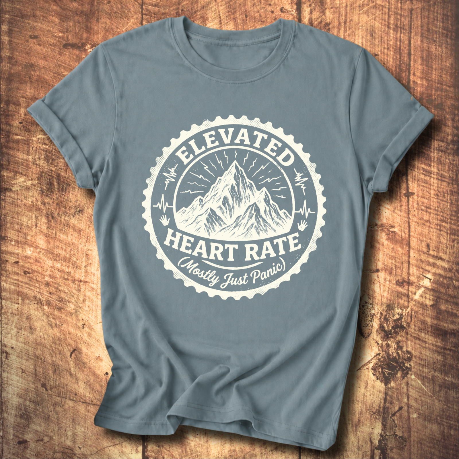 Elevated Heart Rate Mountain T-Shirt