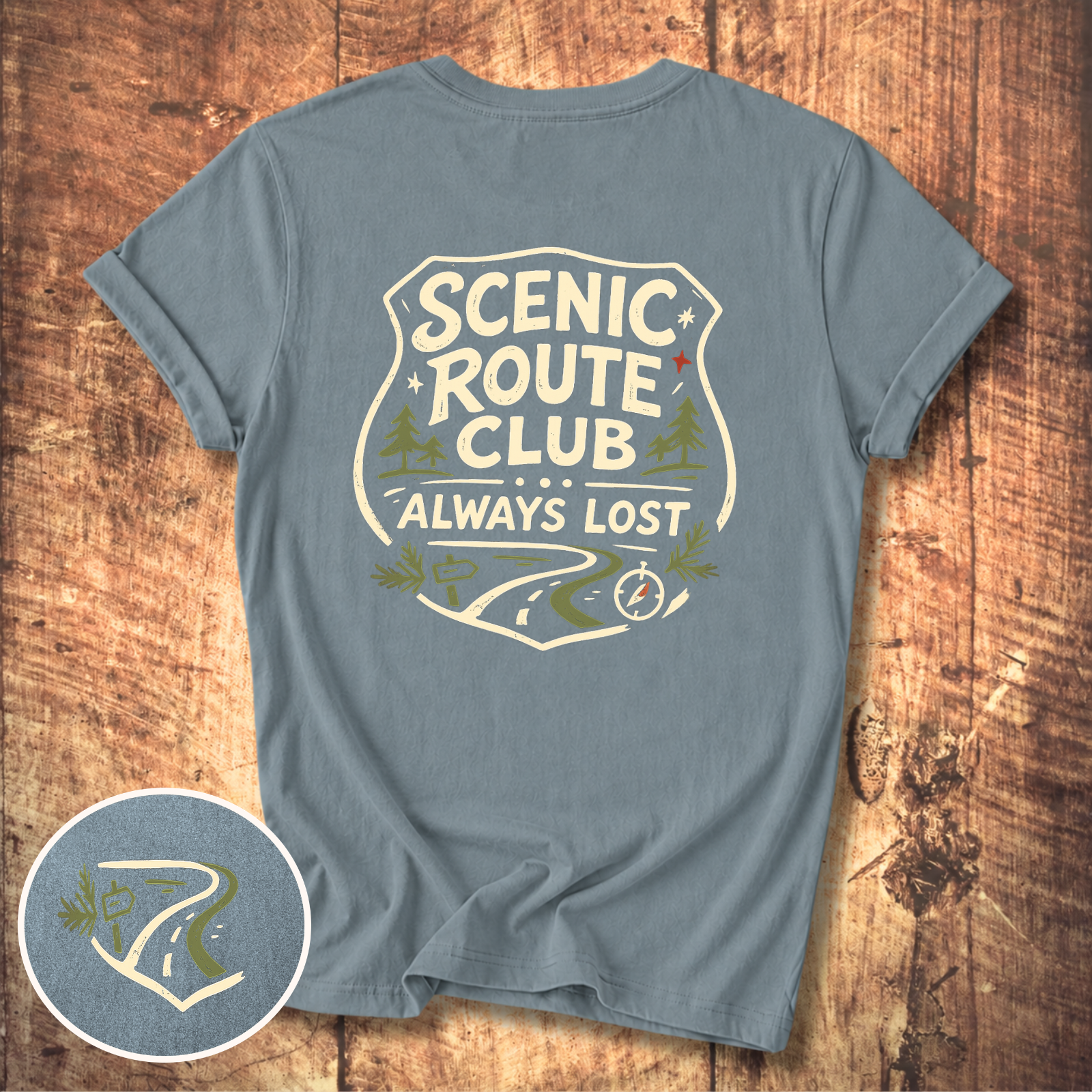 Scenic Route Club “Always Lost” Tee
