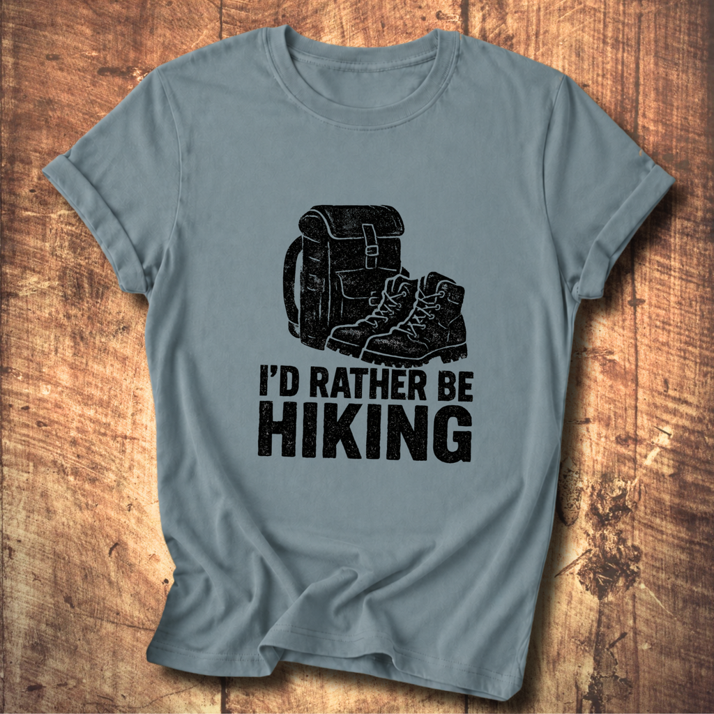 I'd Rather Be Hiking T-shirt