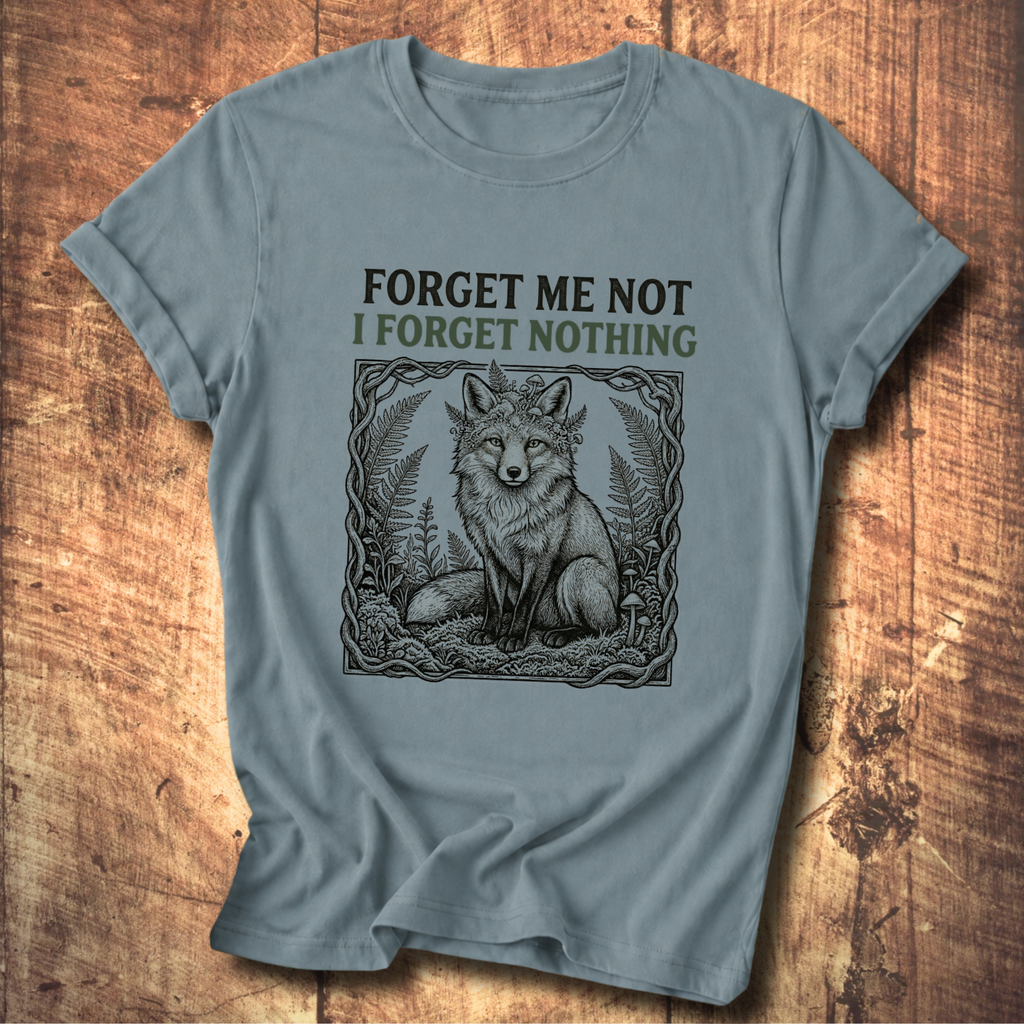 Forget Me Not Fox Tee
