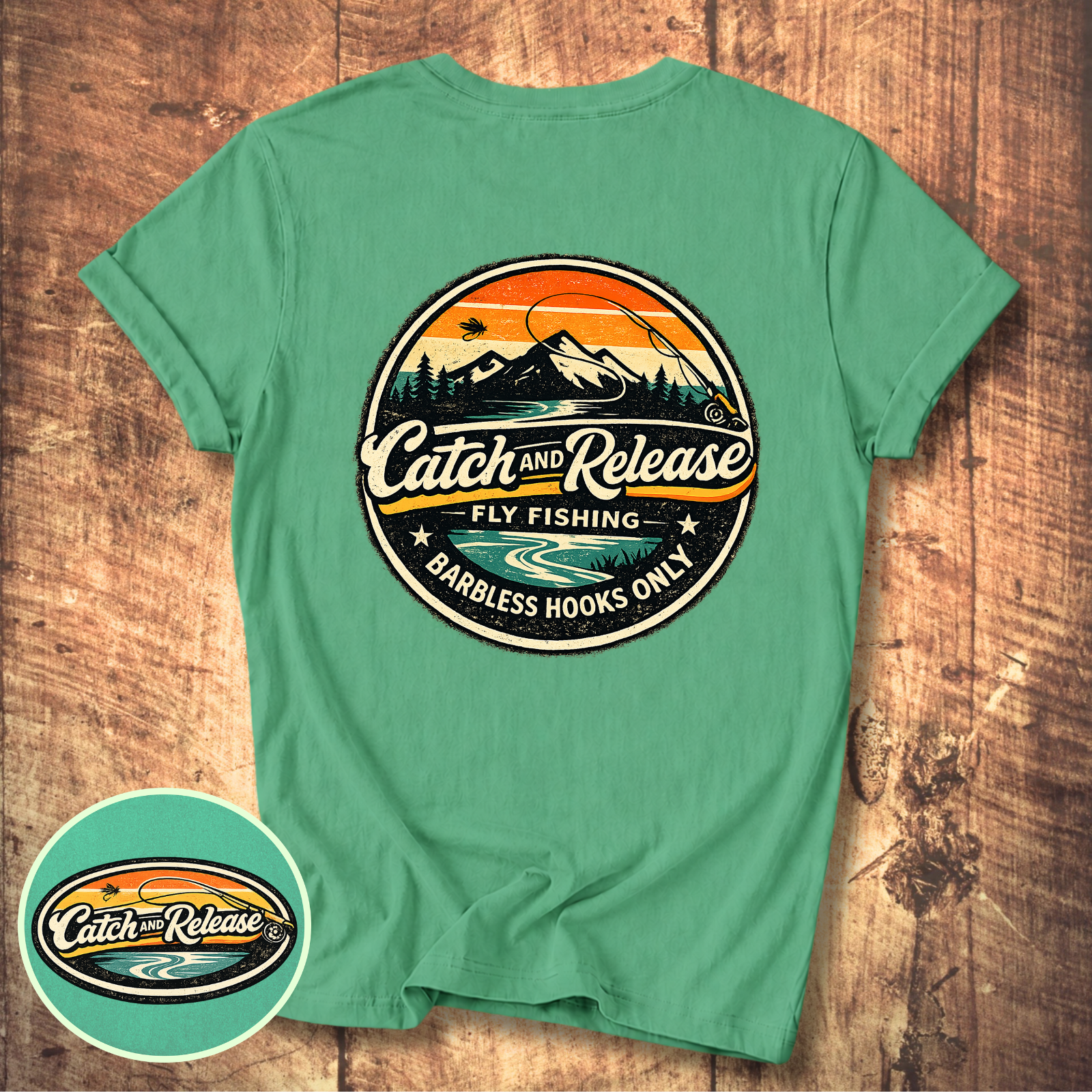 Catch & Release Fly Fishing T-Shirt