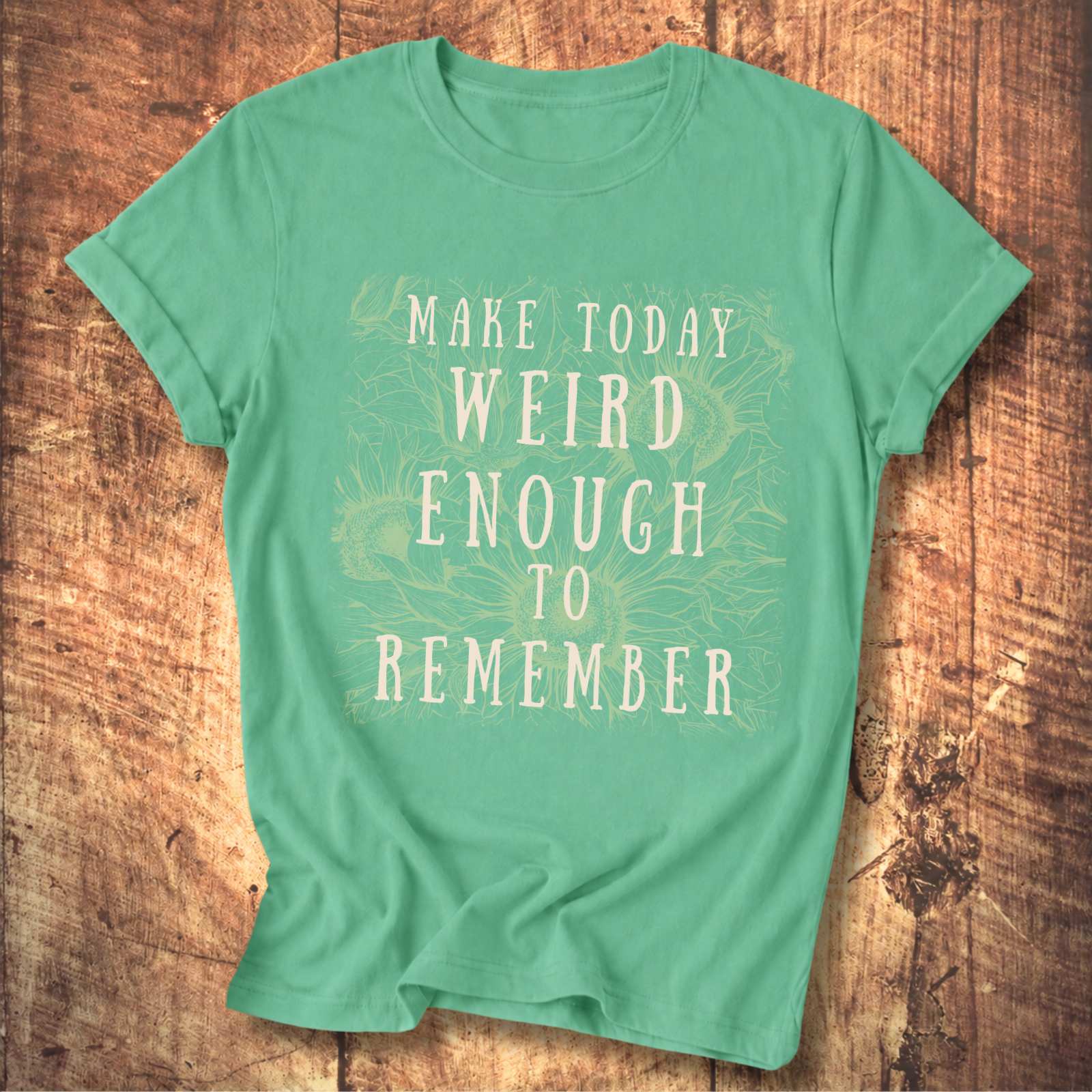 Weird Sunflower Days Tee
