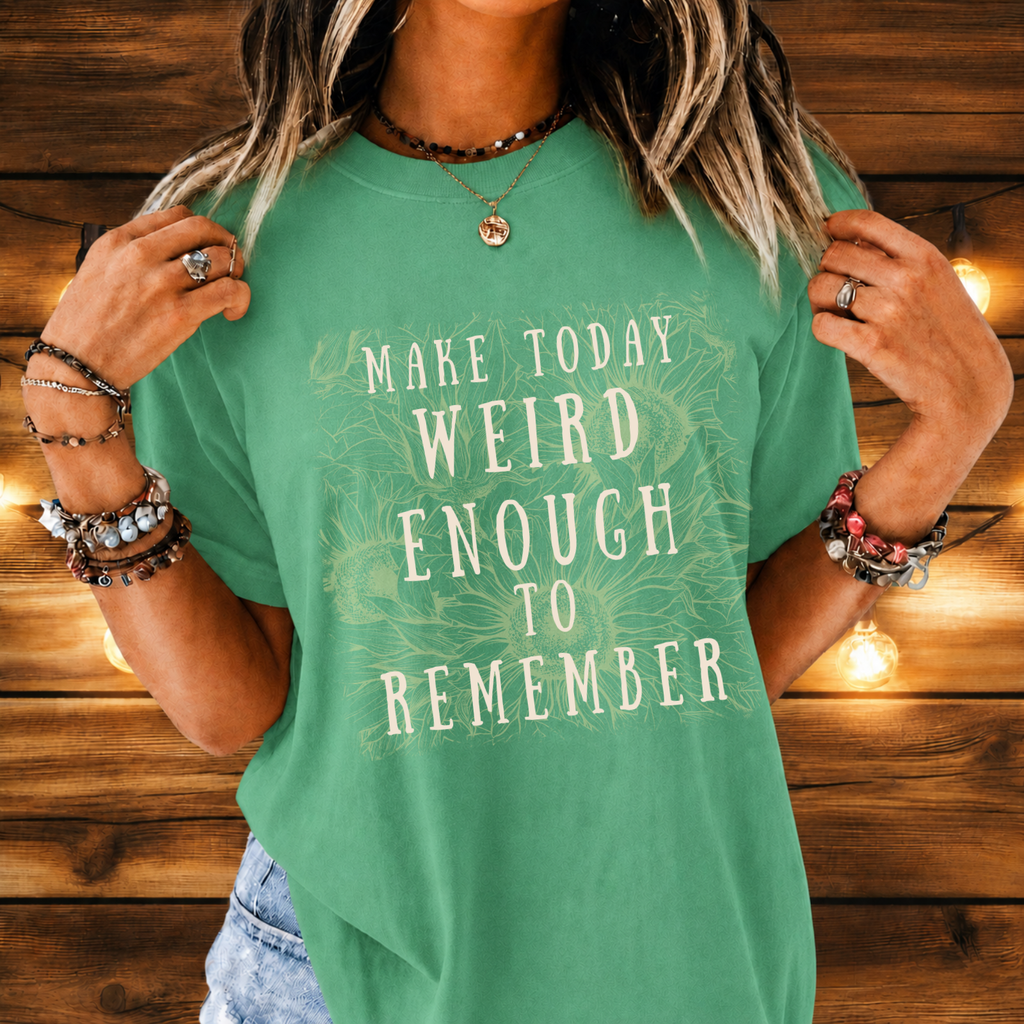 Weird Sunflower Days Tee