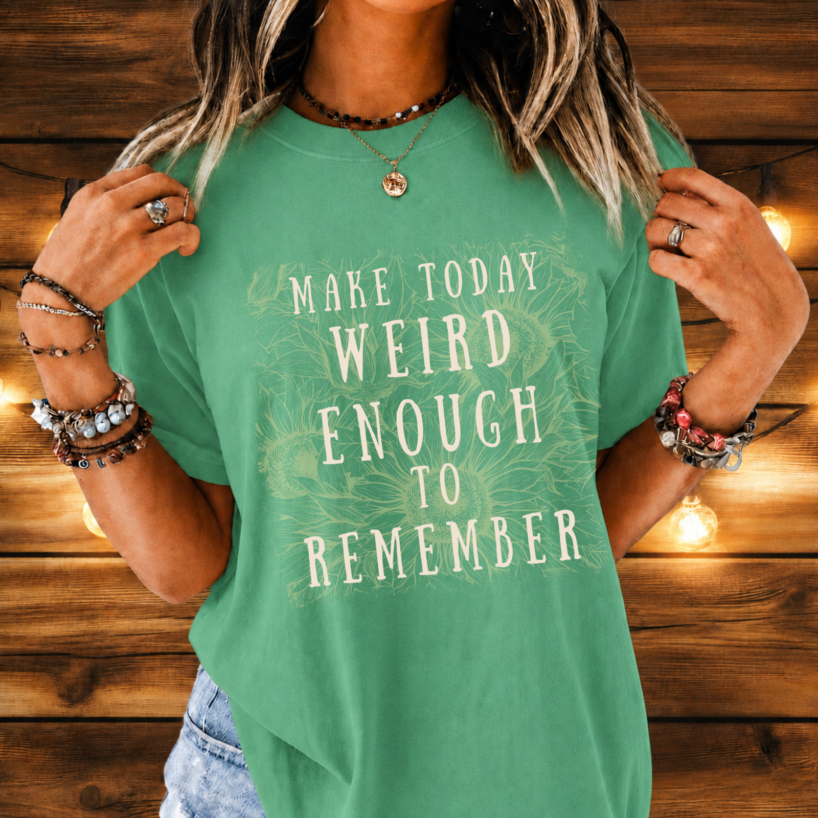Weird Sunflower Days Tee