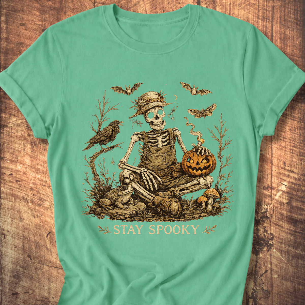 Stay Spooky Skeleton Tee