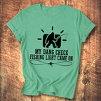 Dang Check Fishing Light T-shirt