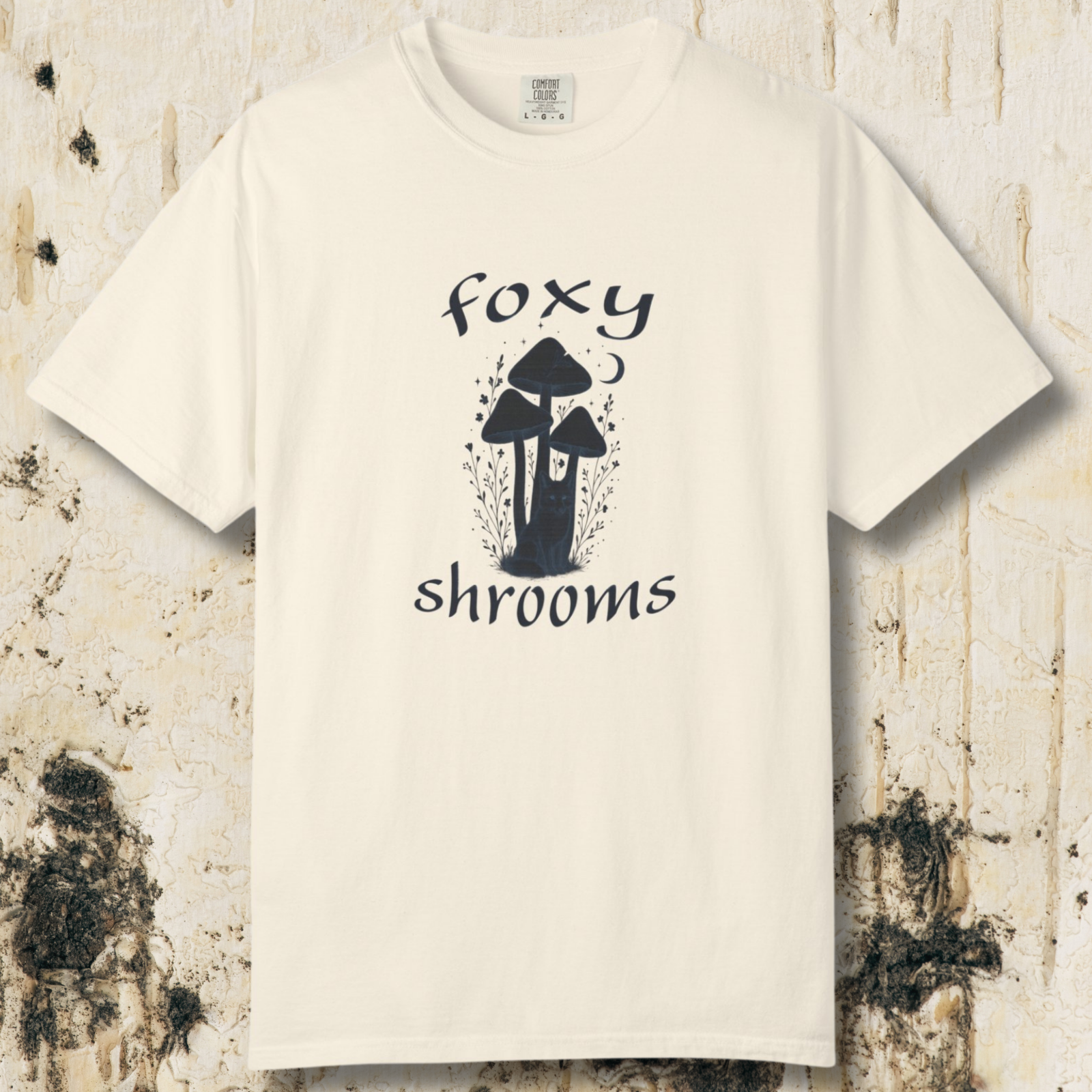 Foxy Shrooms Vintage Tattoo T-Shirt