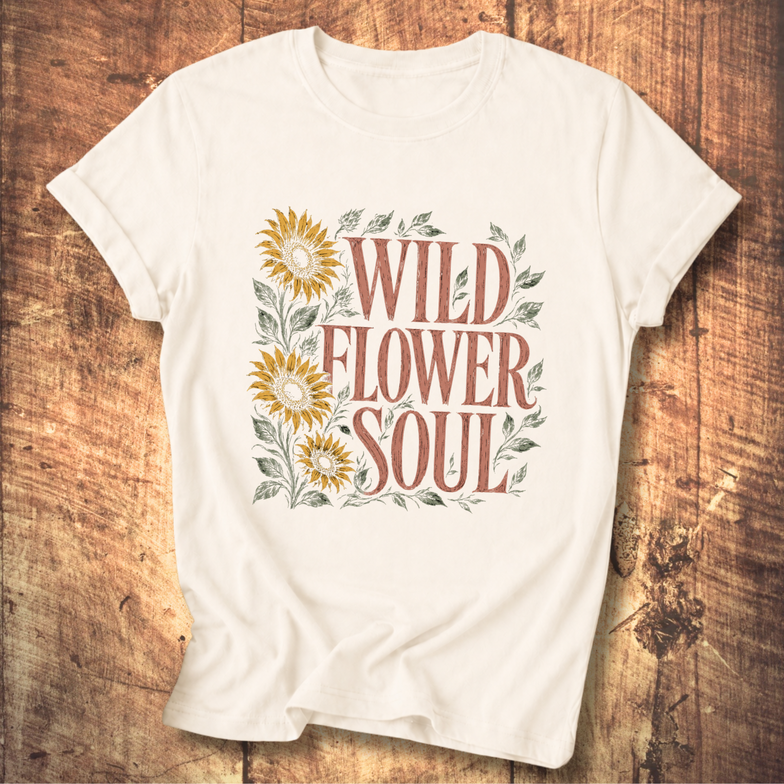 Wild Flower Soul T-shirt