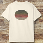 Trout Bum Back Print T‑Shirt — Vintage Fishing Graphic Tee