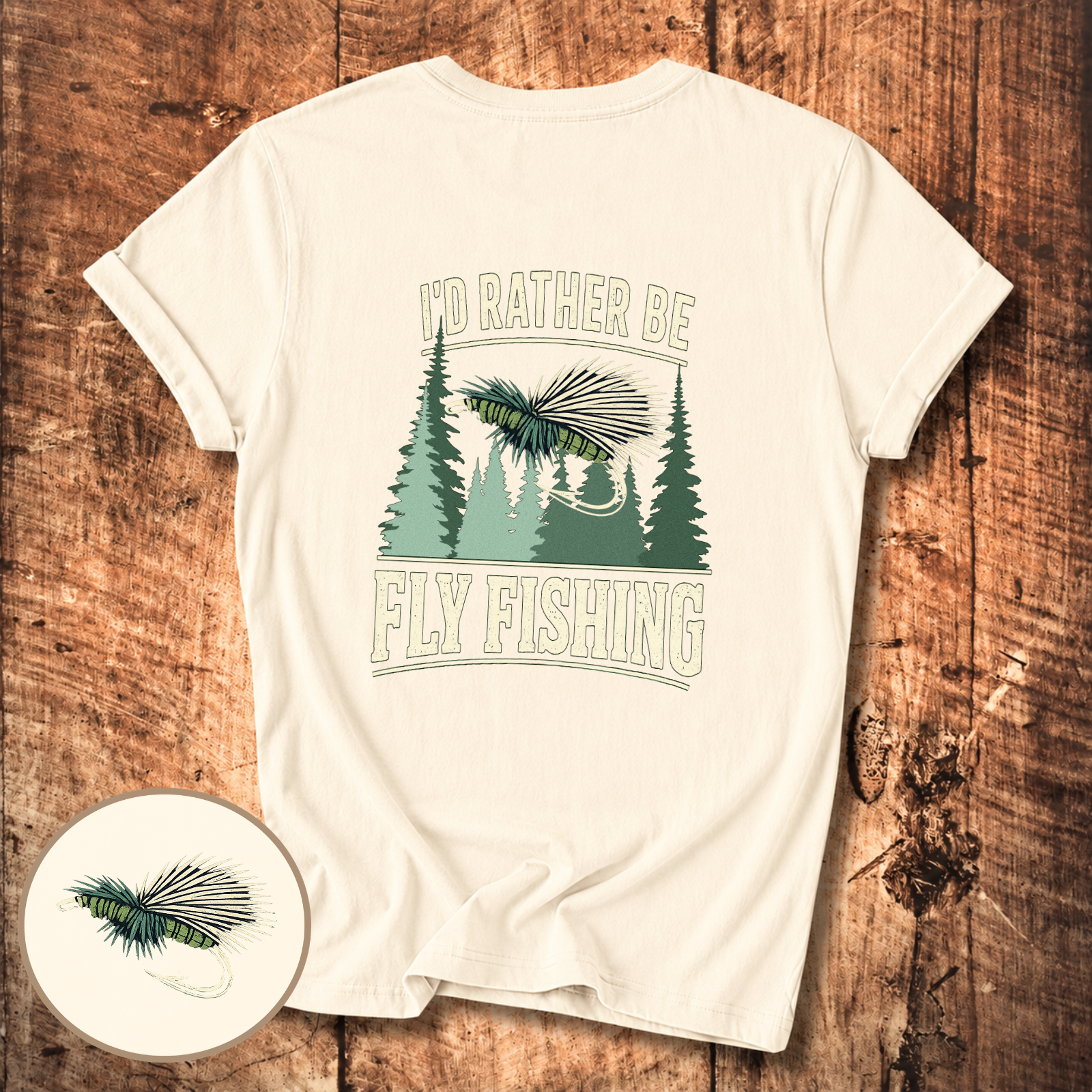 I’d Rather Be Fly Fishing T-Shirt