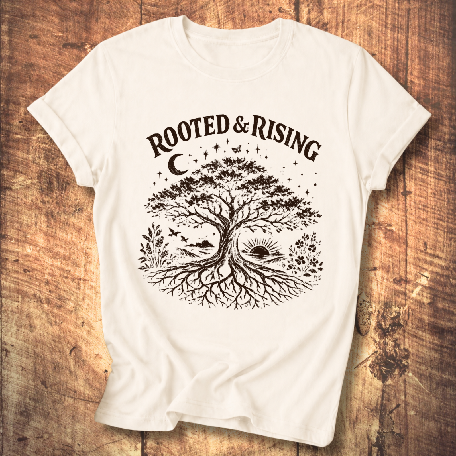 Rooted And Rising Tee