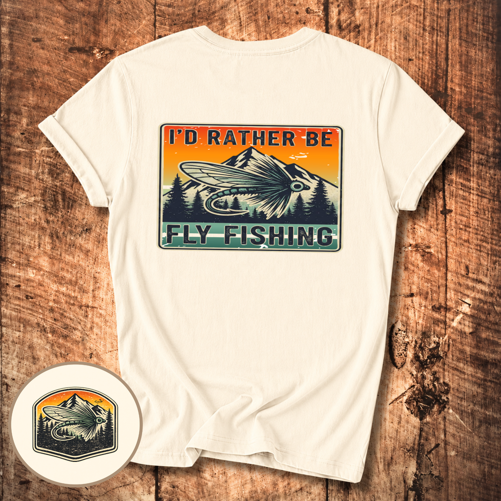 I’d Rather Be Fly Fishing Tee