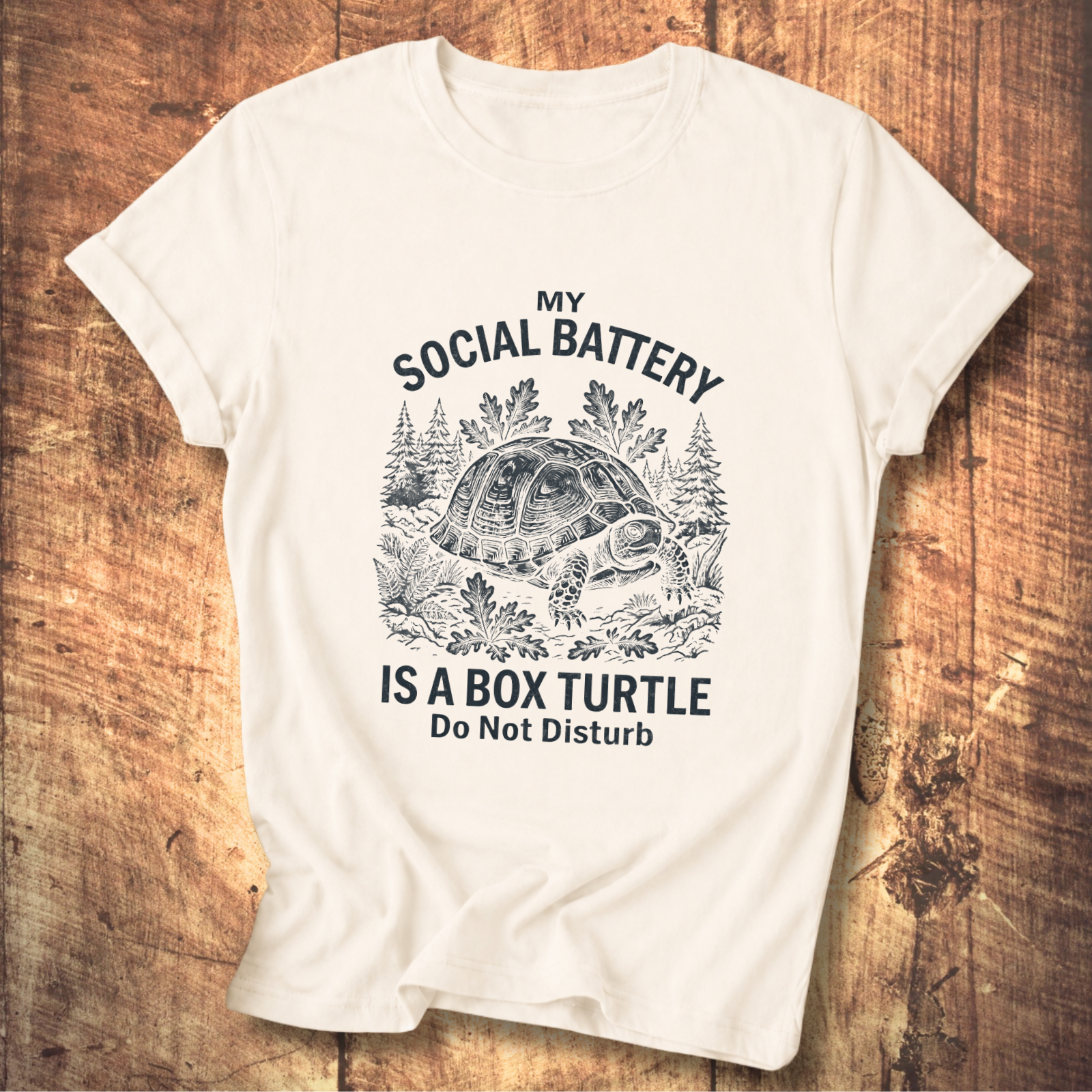 Anti-Social Box Turtle Tee