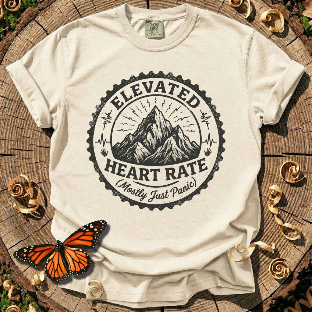 Elevated Heart Rate Mountain T-Shirt