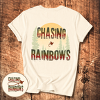 Chasing Rainbows Fly Fishing T-Shirt