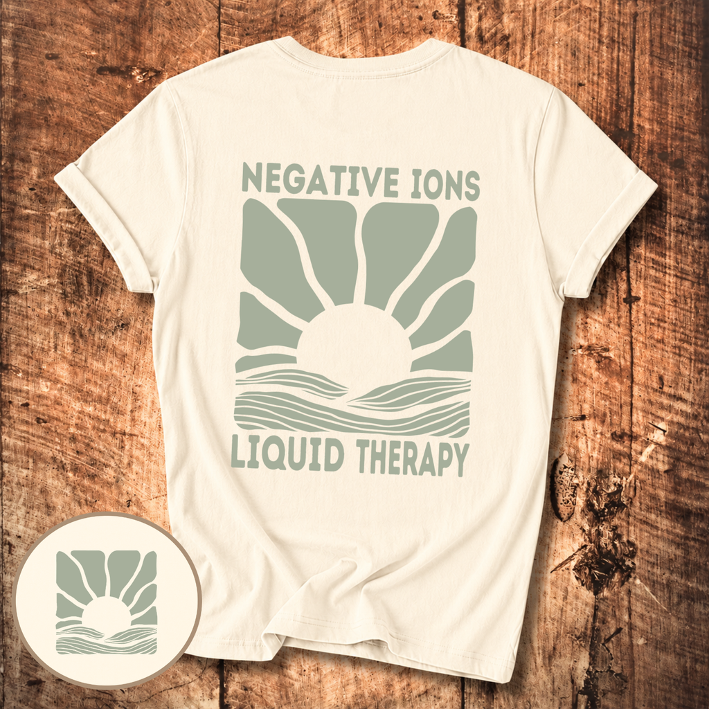 Negative Ions Liquid Therapy T-Shirt