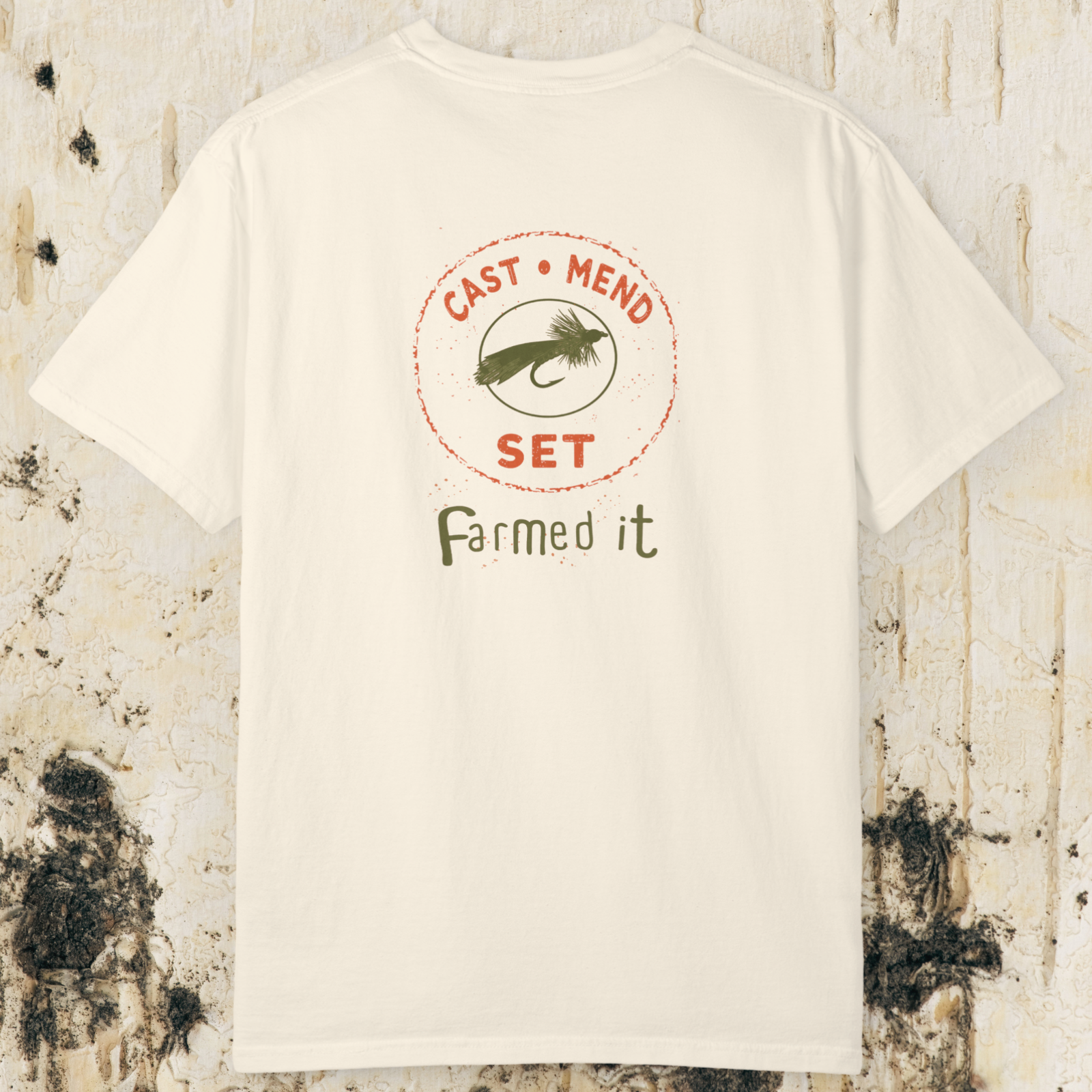 Cast • Mend • Set “Farmed it” T-shirt