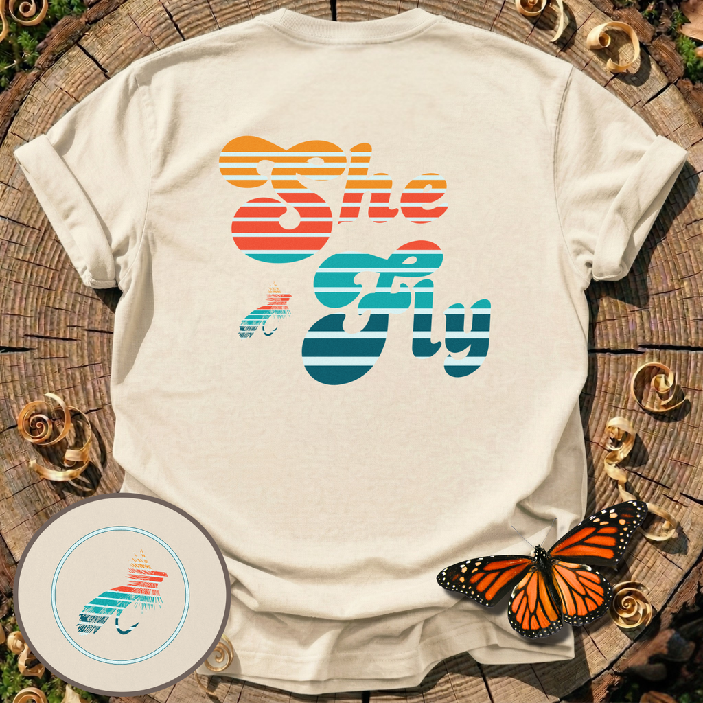 Retro “She Fly” Tee
