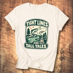 Tight Lines and Tall Tales Fishing T-Shirt