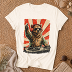 Bear At The Turntable Tee