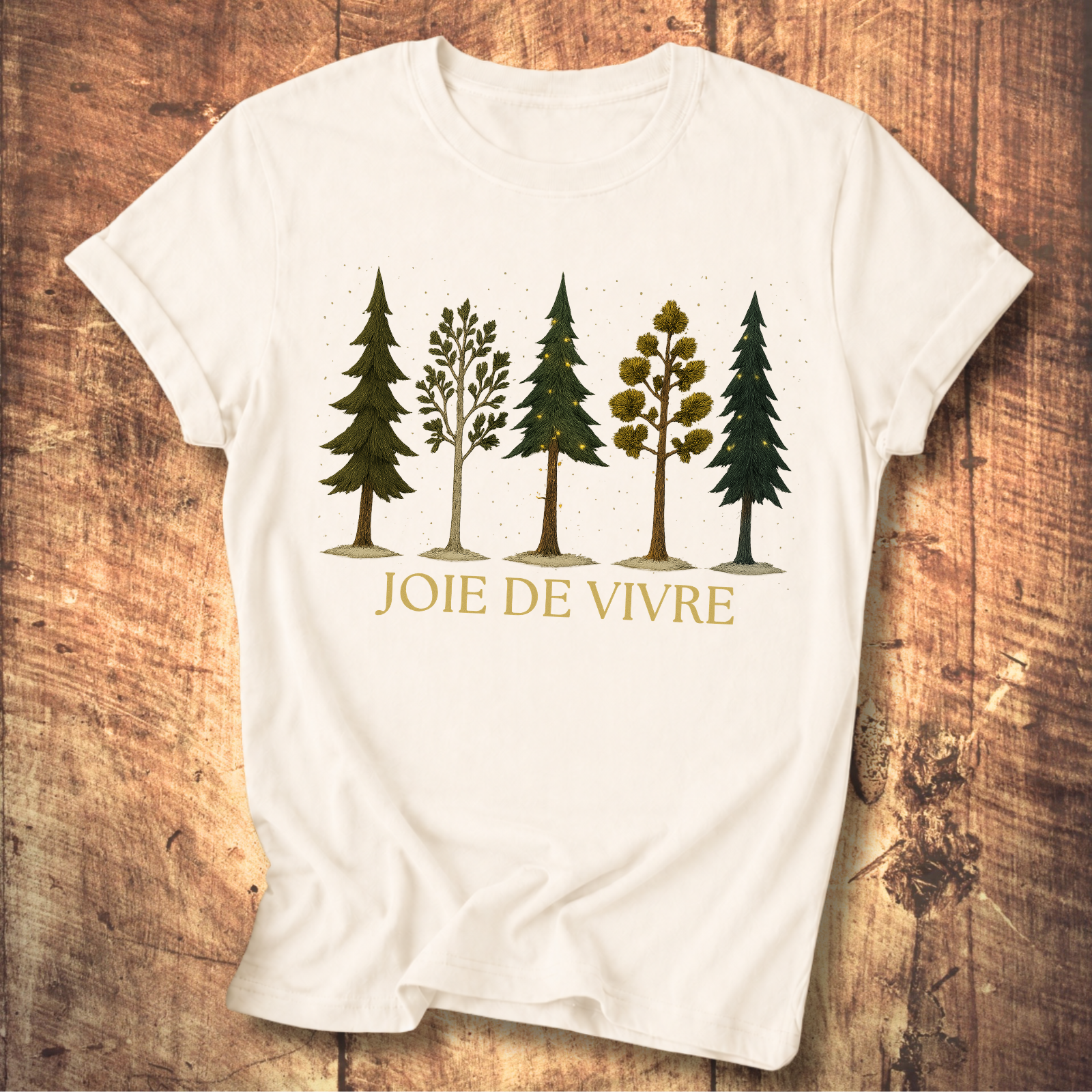 Lights In The Forest Tee