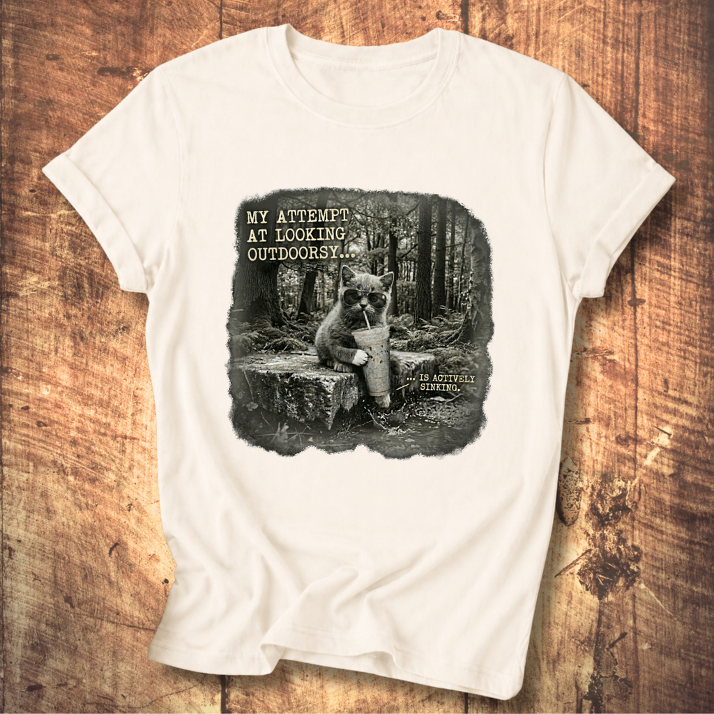 Attempting Outdoorsy T-shirt