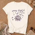 Stay Wild Lotus Tee