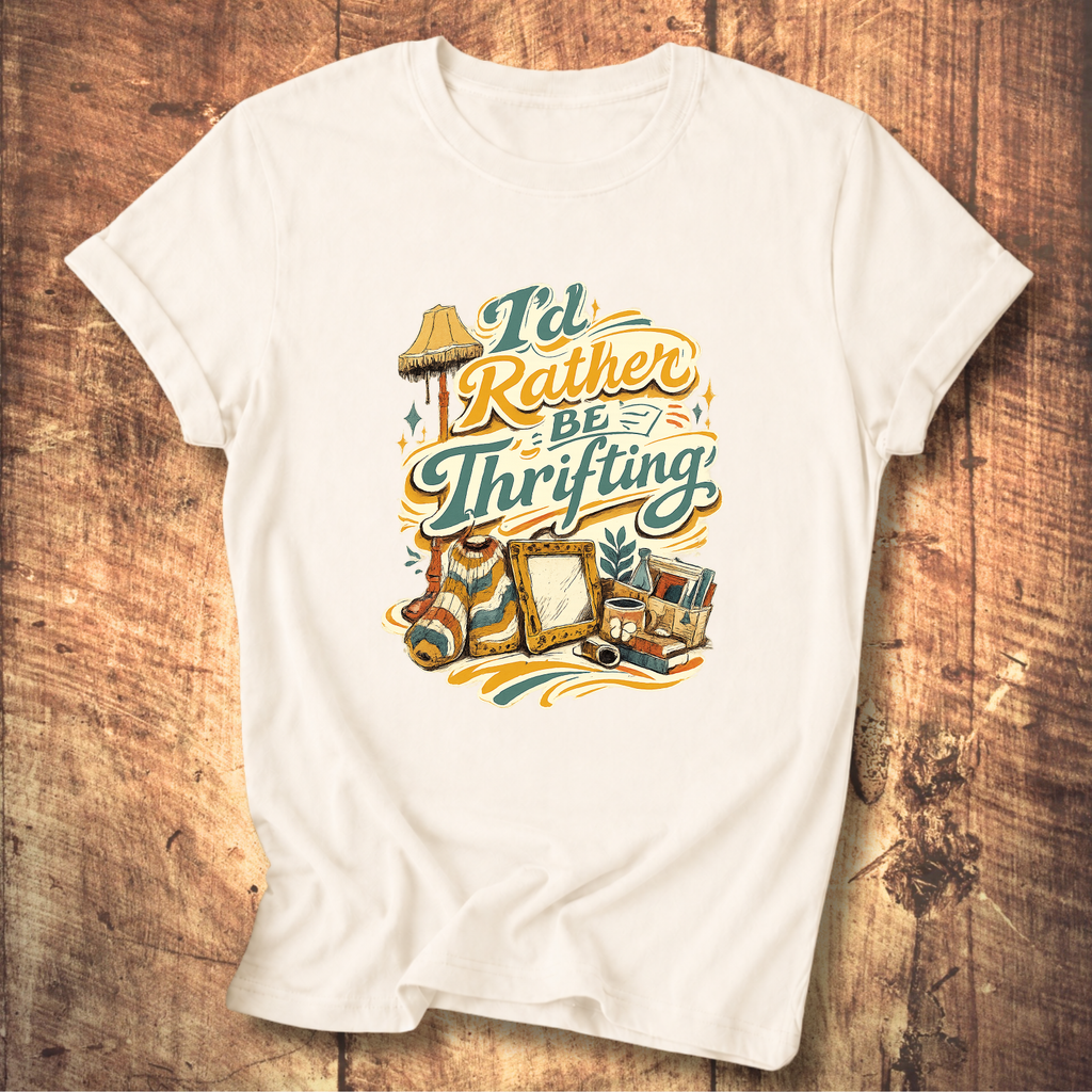I’d Rather Be Thrifting T-Shirt