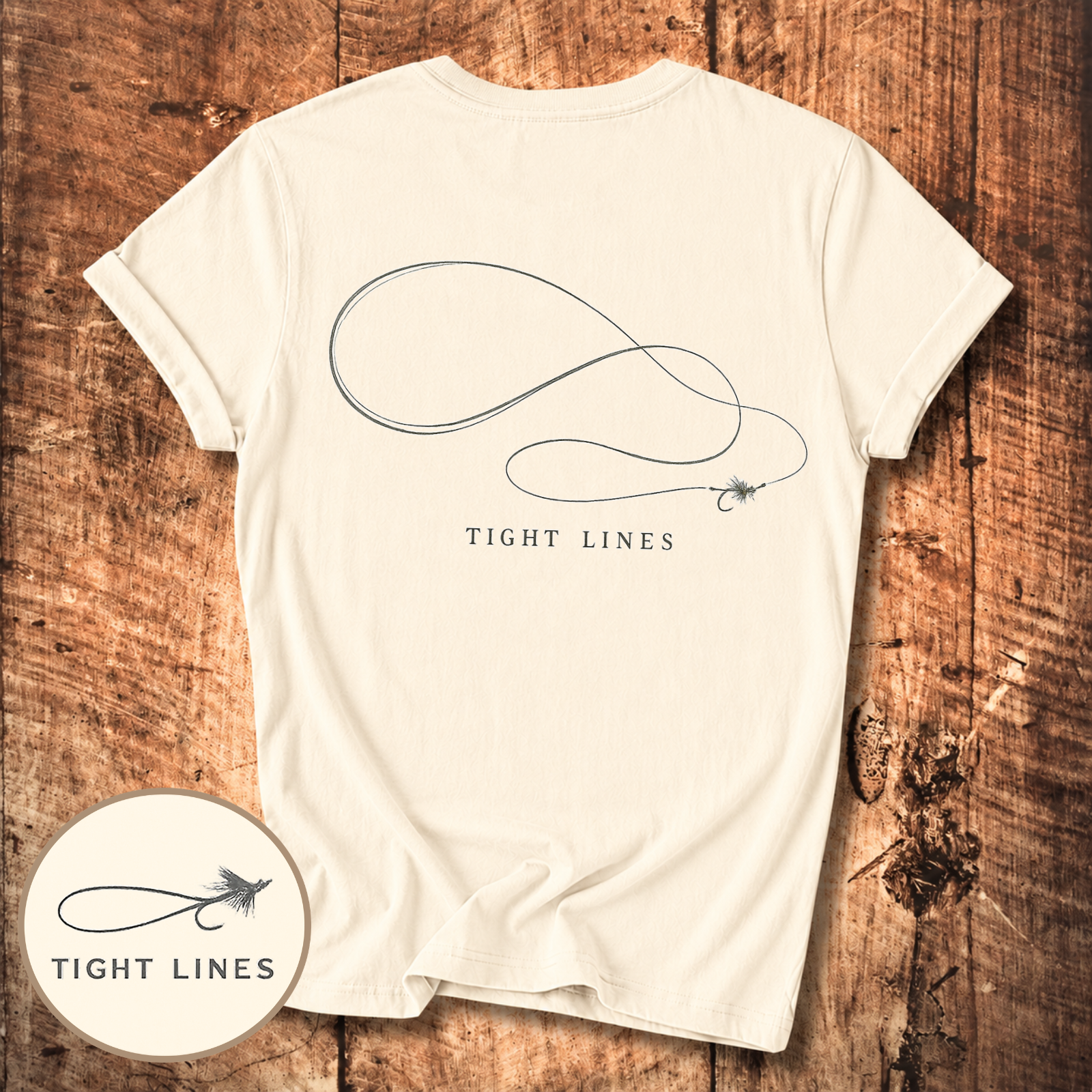 Tight Lines Fly Fishing T-Shirt