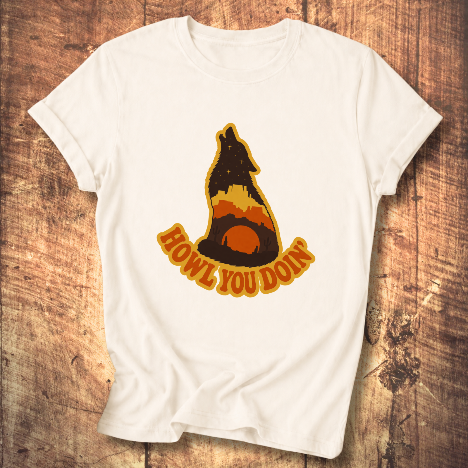 Howl You Doin' Coyote T-Shirt