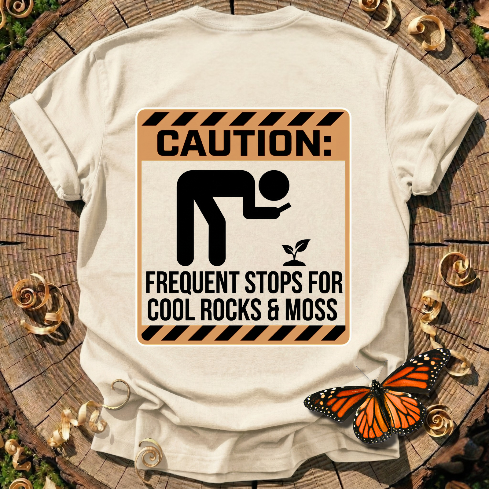 Caution Frequent Stops T-shirt