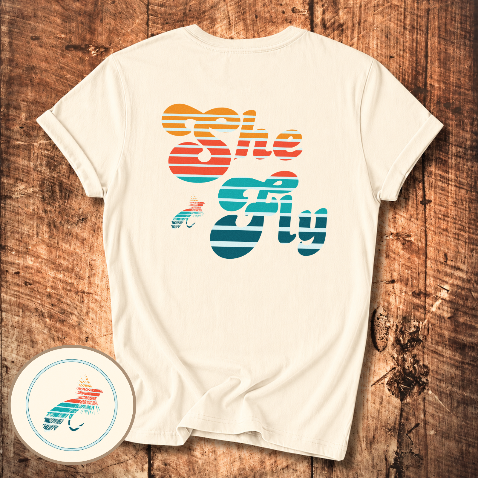 Retro “She Fly” Tee